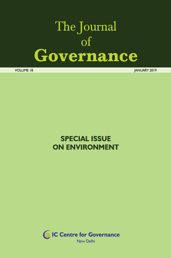 Volume 18 – January 2019 – Special Issue on Environment