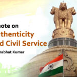 A note on Authenticity and the civil service